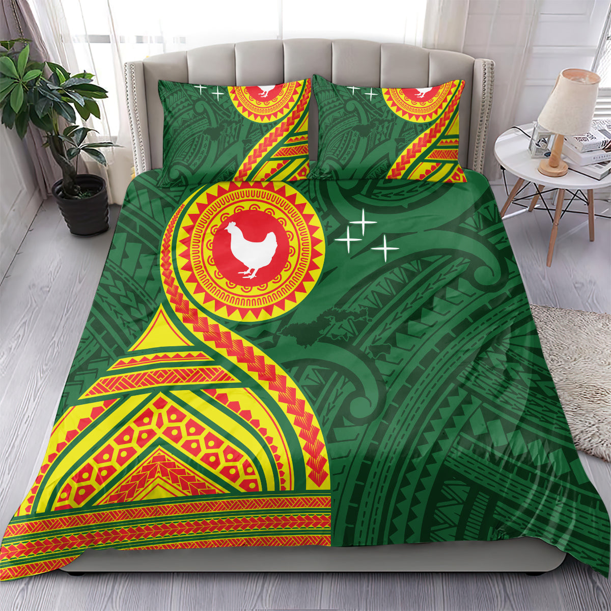 Manu'a Cession Day Bedding Set Polynesian Pattern LT03 - Polynesian Pride