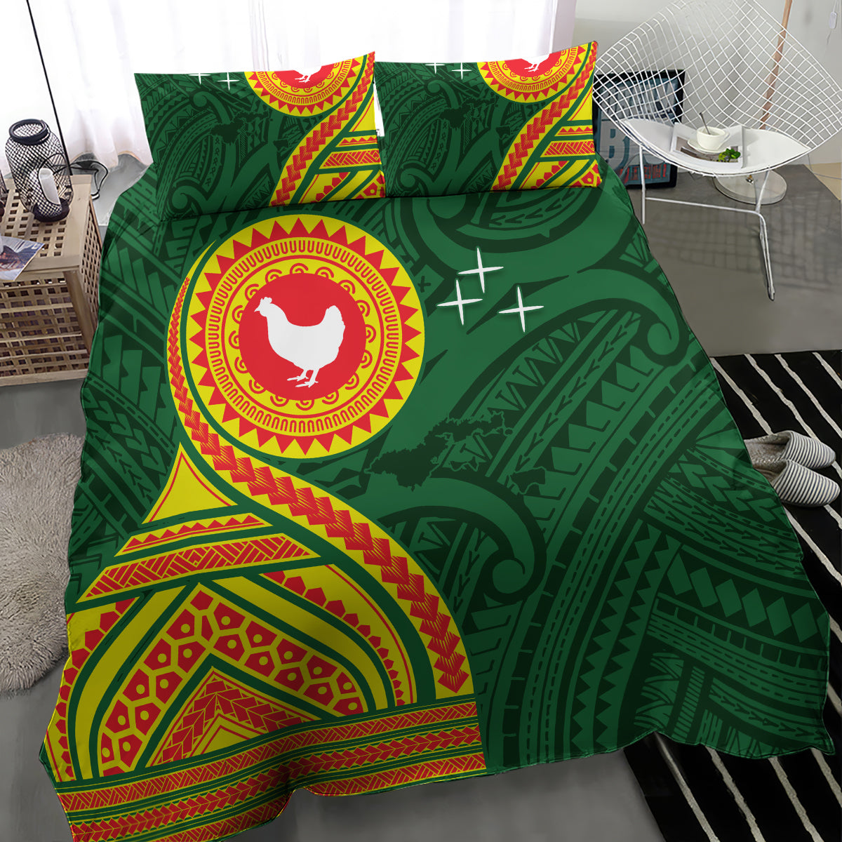 Manu'a Cession Day Bedding Set Polynesian Pattern LT03 - Polynesian Pride