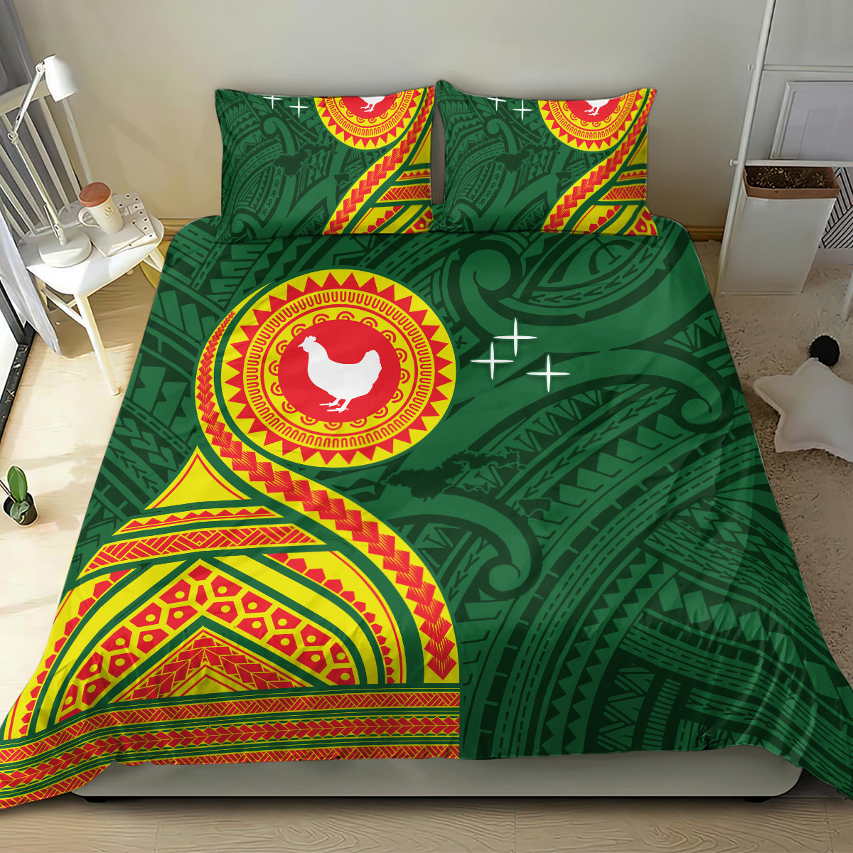 Manu'a Cession Day Bedding Set Polynesian Pattern LT03 - Polynesian Pride