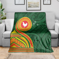 Manu'a Cession Day Blanket Polynesian Pattern LT03 - Polynesian Pride