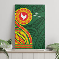 Manu'a Cession Day Canvas Wall Art Polynesian Pattern LT03 - Polynesian Pride