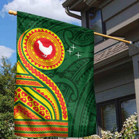 Manu'a Cession Day Garden Flag Polynesian Pattern LT03 - Polynesian Pride