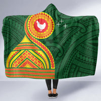 Manu'a Cession Day Hooded Blanket Polynesian Pattern LT03 - Polynesian Pride