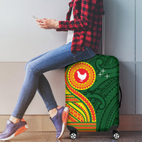 Manu'a Cession Day Luggage Cover Polynesian Pattern LT03 - Polynesian Pride