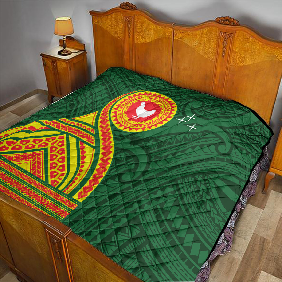 Manu'a Cession Day Quilt Polynesian Pattern LT03 - Polynesian Pride