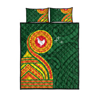 Manu'a Cession Day Quilt Bed Set Polynesian Pattern LT03 - Polynesian Pride
