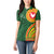 Manu'a Cession Day Women Polo Shirt Polynesian Pattern