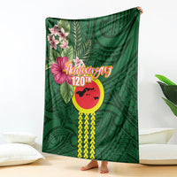 Manu'a Cession Day 120th Anniversary Blanket Polynesian Pattern and Hibiscus Flower LT03 - Polynesian Pride