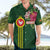 Manu'a Cession Day 120th Anniversary Hawaiian Shirt Polynesian Pattern and Hibiscus Flower