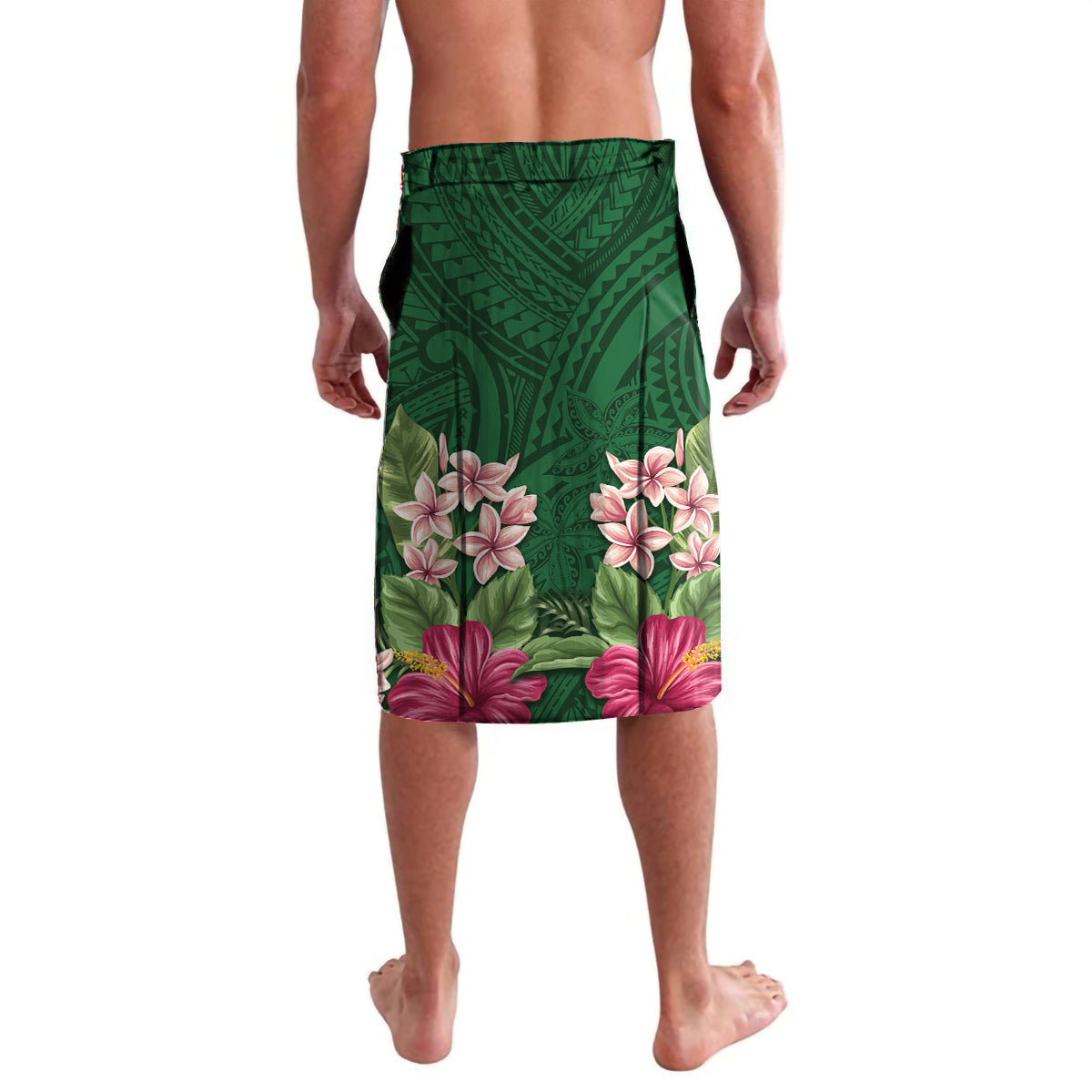 Manu'a Cession Day 120th Anniversary Lavalava Polynesian Pattern and Hibiscus Flower LT03 - Polynesian Pride
