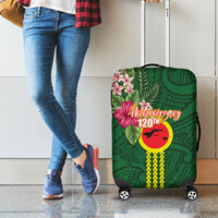 Manu'a Cession Day 120th Anniversary Luggage Cover Polynesian Pattern and Hibiscus Flower LT03 - Polynesian Pride