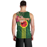 Manu'a Cession Day 120th Anniversary Men Tank Top Polynesian Pattern and Hibiscus Flower LT03 - Polynesian Pride