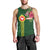 Manu'a Cession Day 120th Anniversary Men Tank Top Polynesian Pattern and Hibiscus Flower