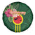 Manu'a Cession Day 120th Anniversary Spare Tire Cover Polynesian Pattern and Hibiscus Flower