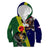 Manu'a Island and American Samoa Kid Hoodie Rooster and Eagle Mascot