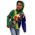 Manu'a Island and American Samoa Kid Hoodie Rooster and Eagle Mascot