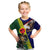 Manu'a Island and American Samoa Kid T Shirt Rooster and Eagle Mascot