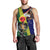 Manu'a Island and American Samoa Men Tank Top Rooster and Eagle Mascot