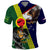 Manu'a Island and American Samoa Polo Shirt Rooster and Eagle Mascot