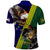 Manu'a Island and American Samoa Polo Shirt Rooster and Eagle Mascot