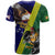 Manu'a Island and American Samoa T Shirt Rooster and Eagle Mascot