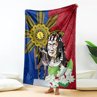 Philippines Lapu-Lapu Blanket Filipino Sun Tattoo With Yakan Pattern LT03 - Polynesian Pride