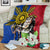 Philippines Lapu-Lapu Blanket Filipino Sun Tattoo With Yakan Pattern