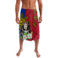 Philippines Lapu-Lapu Lavalava Filipino Sun Tattoo With Yakan Pattern LT03 Red - Polynesian Pride