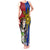 Philippines Lapu-Lapu Tank Maxi Dress Filipino Sun Tattoo With Yakan Pattern