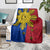 Philippines Sun Batok Tattoo Blanket Polynesian and Yakan Pattern