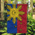 Philippines Sun Batok Tattoo Garden Flag Polynesian and Yakan Pattern