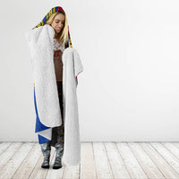 Philippines Sun Batok Tattoo Hooded Blanket Polynesian and Yakan Pattern LT03 - Polynesian Pride