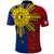 Philippines Sun Batok Tattoo Polo Shirt Polynesian and Yakan Pattern