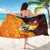 Tonga Culture Sarong Ngatu Pattern with Plumeria and Hibiscus