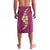 Polynesian Hibiscus and Plumeria with Tapa Pattern Lavalava Pink Color