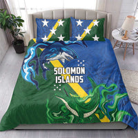 Solomon Islands Polynesian Tribal Shark and Crocodile Bedding Set LT03 - Polynesian Pride