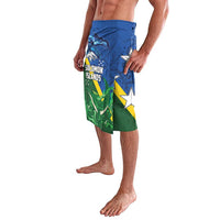 Solomon Islands Polynesian Tribal Shark and Crocodile Lavalava LT03 - Polynesian Pride