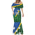 Solomon Islands Polynesian Tribal Shark and Crocodile Mermaid Dress