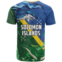 Solomon Islands Polynesian Tribal Shark and Crocodile T Shirt LT03 - Polynesian Pride