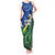 Solomon Islands Polynesian Tribal Shark and Crocodile Tank Maxi Dress