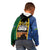 Solomon Islands Remembrance Day Kid Hoodie Lest We Forget and Polynesian Tattoo Pattern