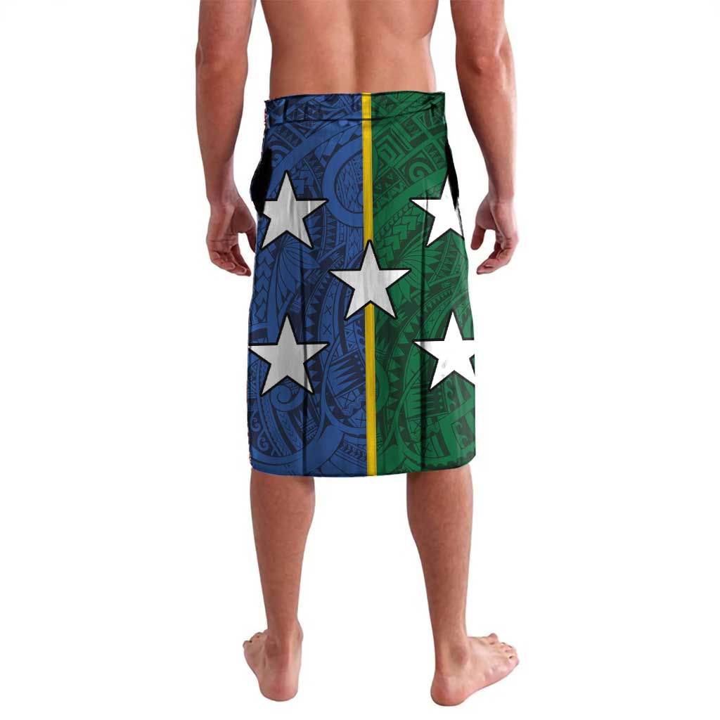 Solomon Islands Remembrance Day Lavalava Lest We Forget and Polynesian Tattoo Pattern LT03 - Polynesian Pride