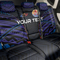 Personalised Tahiti Triathlon Polynesian Pattern Back Car Seat Cover LT03 - Polynesian Pride
