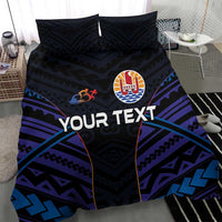 Personalised Tahiti Triathlon Polynesian Pattern Bedding Set LT03 - Polynesian Pride