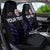 Personalised Tahiti Triathlon Polynesian Pattern Car Seat Cover