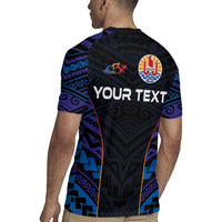 Personalised Tahiti Triathlon Polynesian Pattern Rugby Jersey LT03 - Polynesian Pride