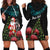 Personalized New Zealand Christmas Hoodie Dress Maori Santa Pikorua and Pohutukawa Meri Kirihimete LT03 - Polynesian Pride