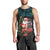 Personalized New Zealand Christmas Men Tank Top Maori Santa Pikorua and Pohutukawa Meri Kirihimete LT03 - Polynesian Pride