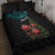 Personalized New Zealand Christmas Quilt Bed Set Maori Santa Pikorua and Pohutukawa Meri Kirihimete LT03 - Polynesian Pride