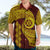 Tonga High School Hawaiian Shirt Traditional Ngatu and Polynesian Pattern LT03 - Polynesian Pride